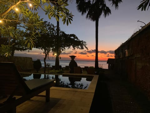 Natural landscape, Pool view, Sunrise