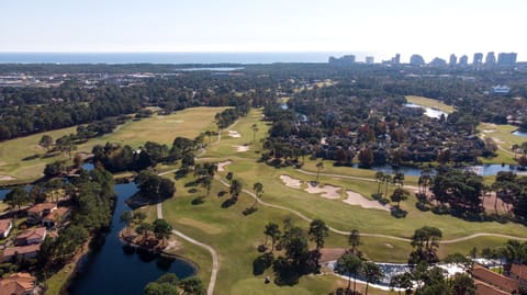 Bird's eye view, Golfcourse