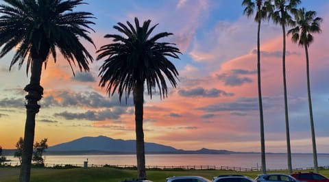 Nearby landmark, Day, Natural landscape, Mountain view, Sunset, Parking