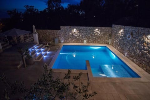 Patio, Night, Summer, On site, Swimming pool, Swimming pool