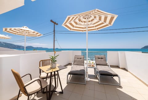 Patio, Seating area, Sea view