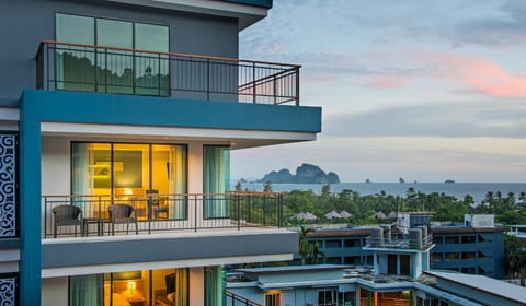 Balcony/Terrace, Sea view, Sunset