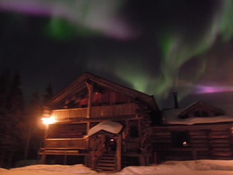 Night, Winter, On site