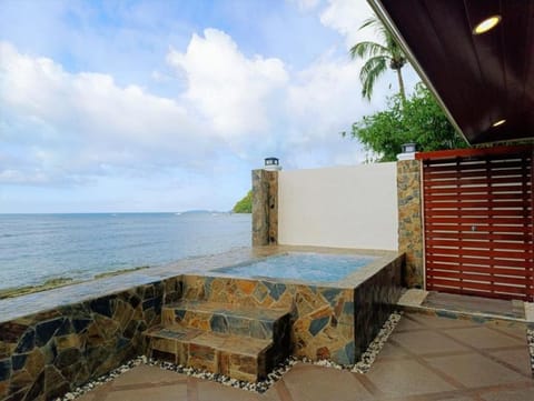 Hot Tub, View (from property/room), Sea view