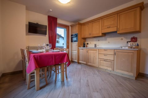 Kitchen or kitchenette, Dining area