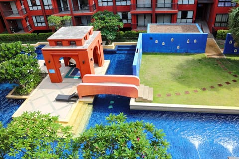 Bird's eye view, Pool view, Swimming pool