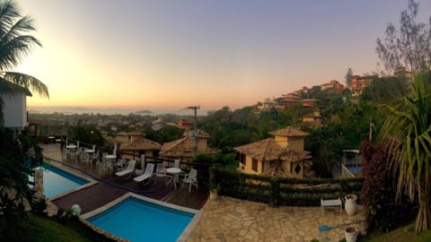 City view, Pool view