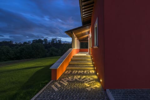 Property building, Sunset