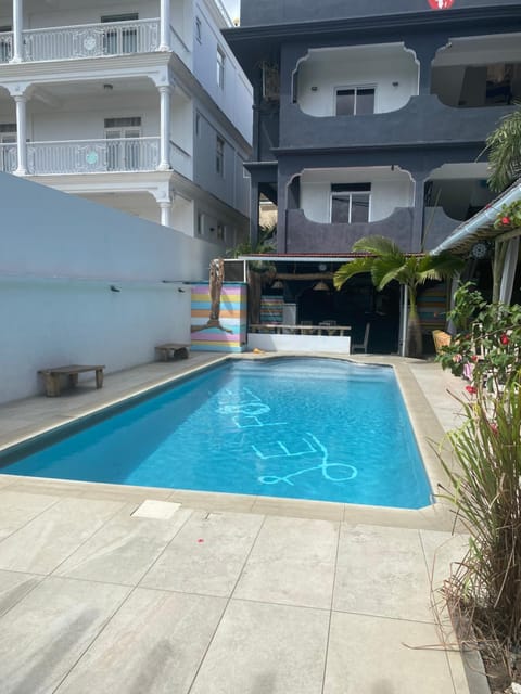 Property building, Day, Pool view