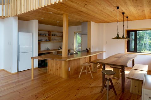 Kitchen or kitchenette, Dining area