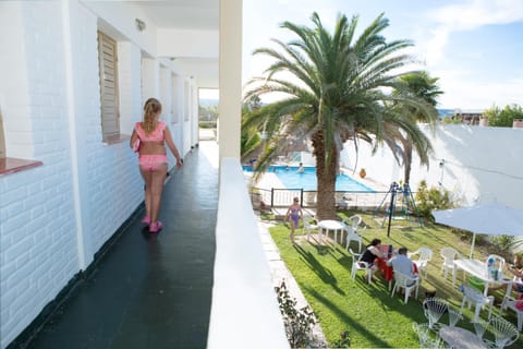 Patio, Day, People, Natural landscape, Garden, Balcony/Terrace, Guests, Garden view, Pool view, Swimming pool, group of guests, sunbed