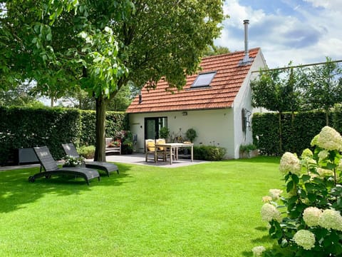 Property building, Day, Natural landscape, Summer, Garden, On site, Garden view, sunbed