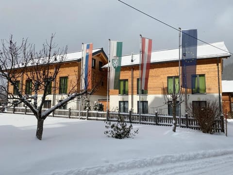 Property building, Day, Natural landscape, Winter, Mountain view, Mountain view