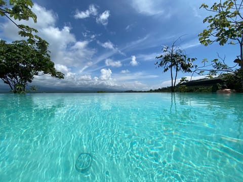 Natural landscape, Mountain view, Swimming pool