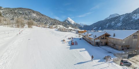 Bird's eye view, Ski School, Skiing