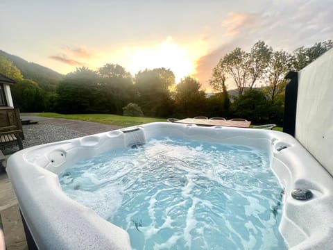 Hot Tub, Sunset