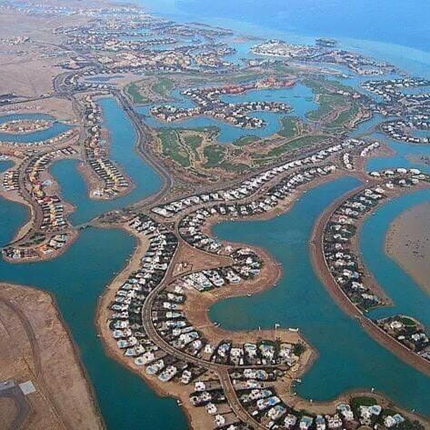 Twin Lagoon Apartment at White Villas El Gouna Condo in Hurghada