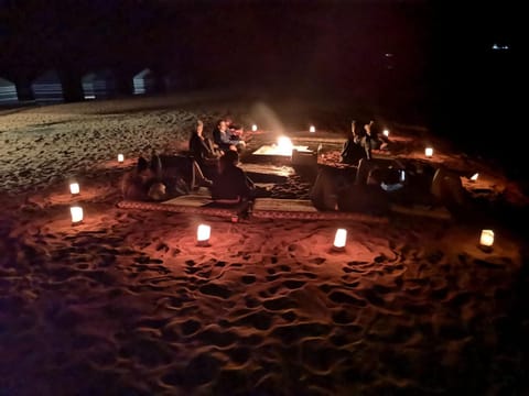 Night, People, Natural landscape, Nightclub / DJ, Seating area, group of guests