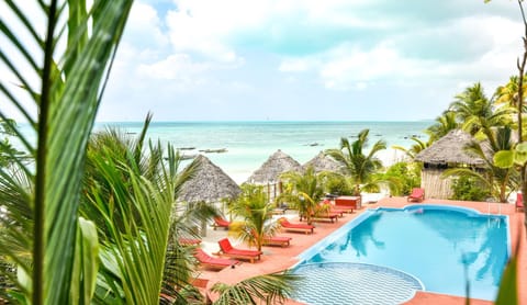 Pool view, Sea view