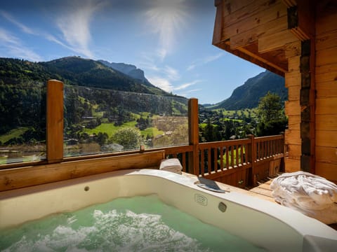 Day, Natural landscape, Summer, Hot Tub, Mountain view