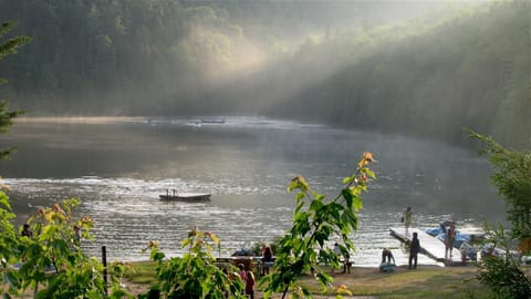 Natural landscape, Lake view