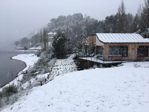 Facade/entrance, Winter, Lake view, Mountain view