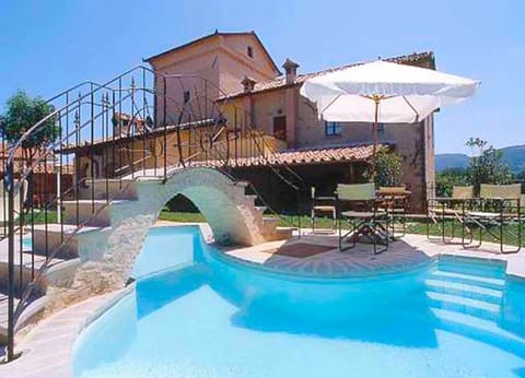 Property building, Pool view