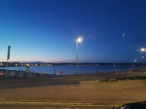 Beach, Sea view, Sunset