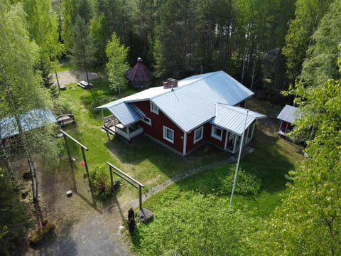 Property building, Spring, Natural landscape, Bird's eye view