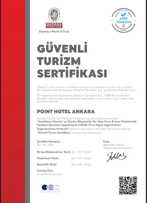 Point Hotel Ankara Hôtel in Ankara