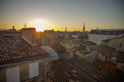 City view, Landmark view, Sunrise