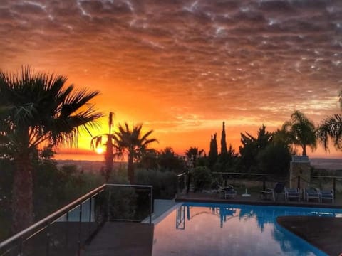 Sea view, Swimming pool, Swimming pool, Sunset