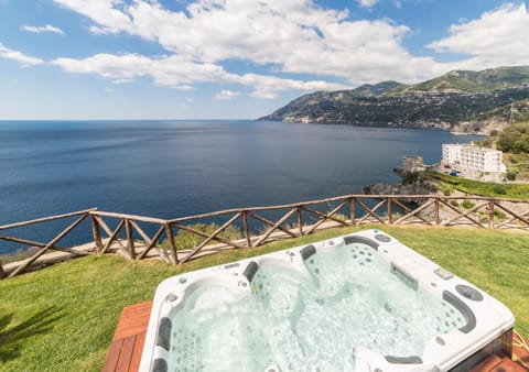 Spring, Day, Hot Tub, Balcony/Terrace, City view, Garden view, Landmark view, Mountain view, Pool view, Sea view