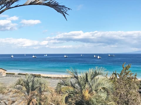 Natural landscape, Winter, Beach, Sea view