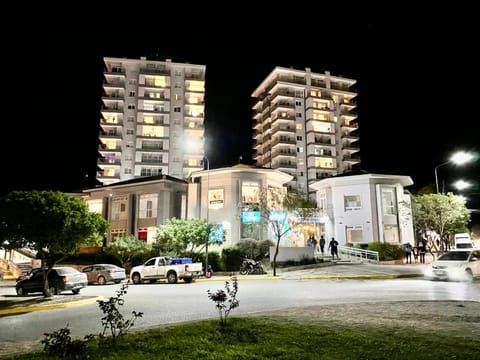 Property building, Night, City view