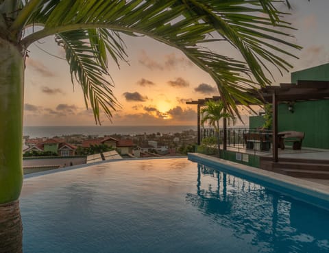 Pool view, Sea view, Sunrise