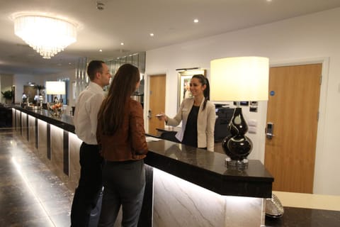 Staff, People, Lobby or reception