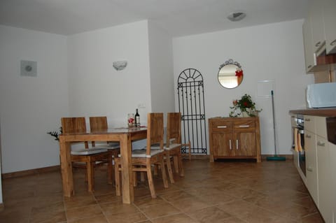 Kitchen or kitchenette, Dining area