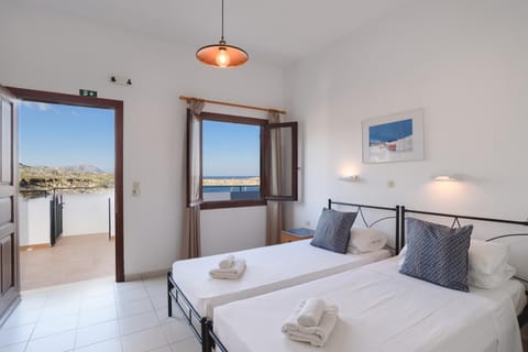 Bedroom, Sea view