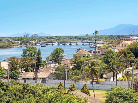 Nearby landmark, Day, Natural landscape, Bird's eye view, City view, Lake view, River view