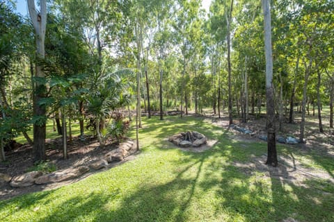 Garden view, flat iron