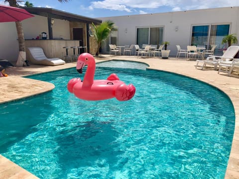 Patio, Day, Pool view, Swimming pool, sunbed