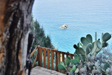 Natural landscape, View (from property/room), Balcony/Terrace, Sea view