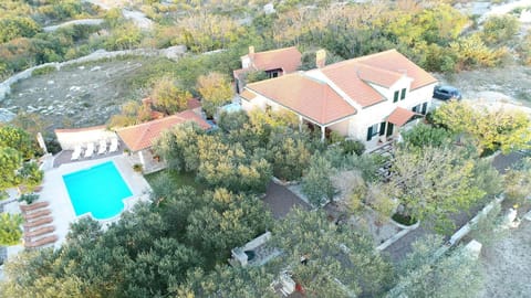 Bird's eye view, Pool view