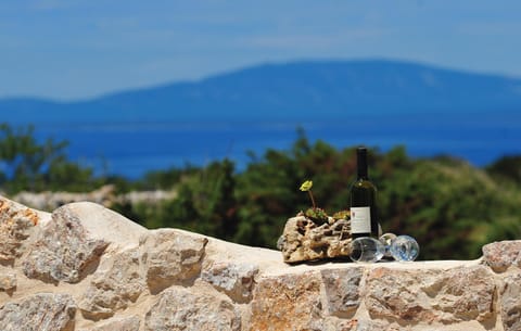 Garden, Sea view