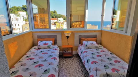 Bedroom, Sea view