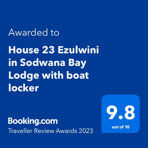 House 23 Ezulwini in Sodwana Bay Lodge Haus in KwaZulu-Natal
