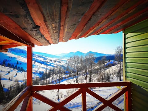 Winter, Balcony/Terrace, Mountain view