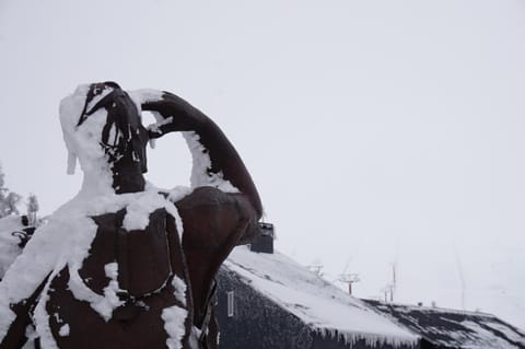 Nearby landmark, Natural landscape, Skiing