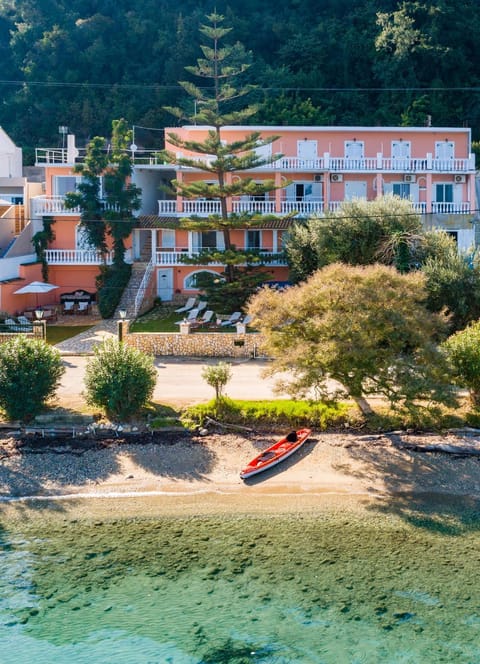 Property building, Facade/entrance, Beach